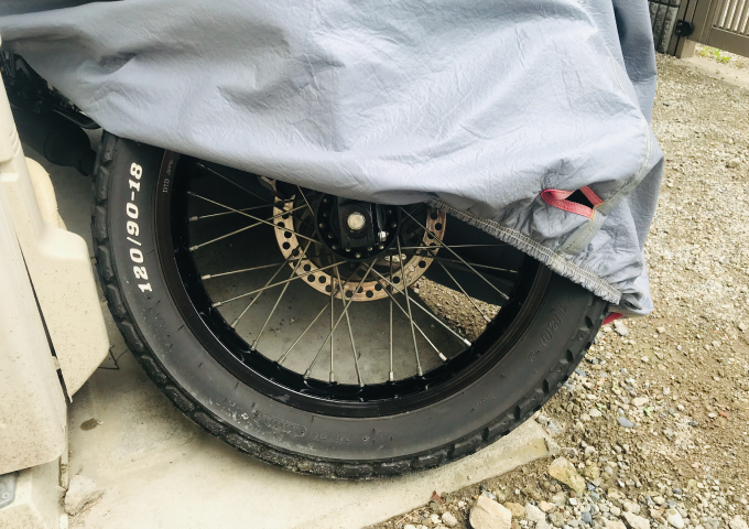 タイヤ 長く使う バイクカバー