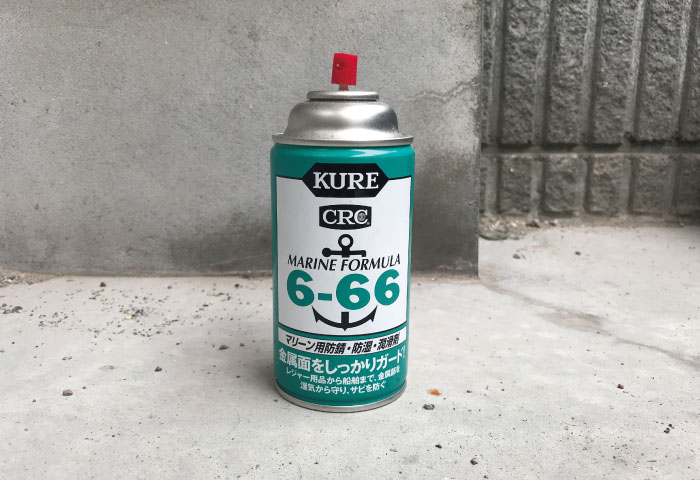 防錆効果　検証　KURE6-66