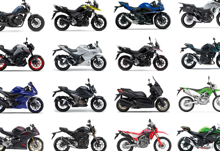 250ccの人気バイク16選 最新の人気車種を厳選して紹介 250ccって丁度いい Daradara Site