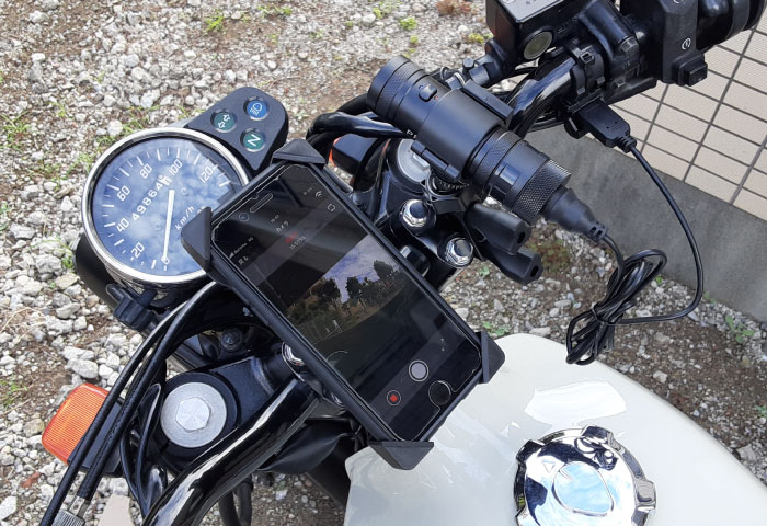 AKEEYO　バイク用ドライブレコーダー　wifi　スマホ