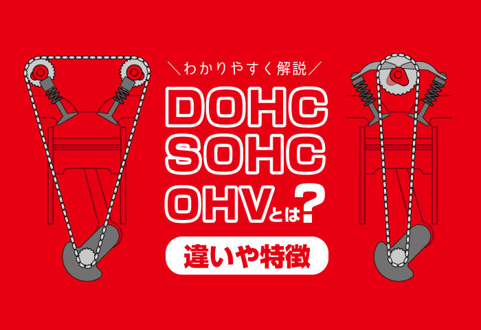 Dohc Sohc Ohvとは 違いや特徴を分かりやすく解説 バルブの 動かし方 が違うだけ Daradara Site